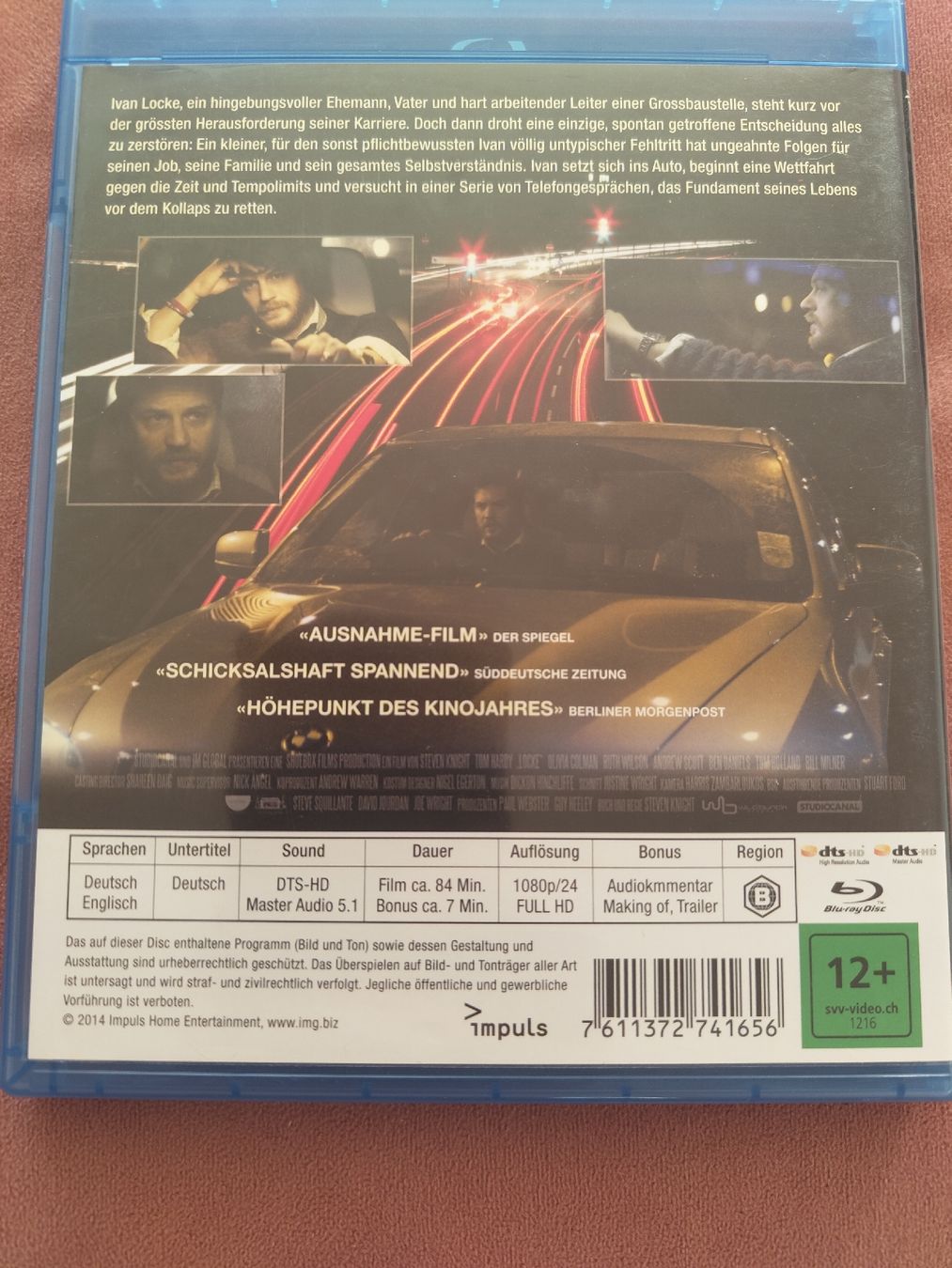 Tutti i DVDs: Blu-Ray Locke – Usato da Zürich venduto da Slevin2710 1