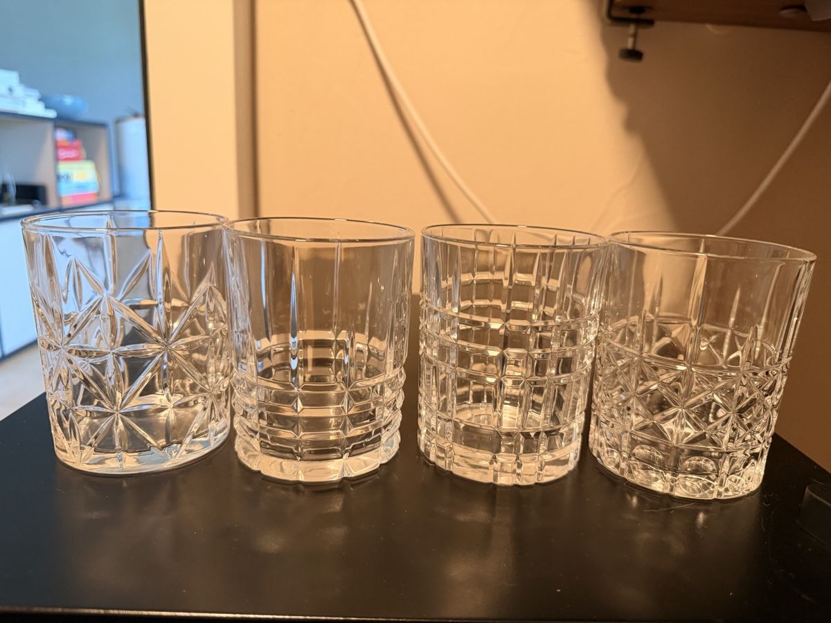 Bicchieri: 4x Tumbler Glasses whiskey  – Usato da Altendorf venduto da gio_86dc 5