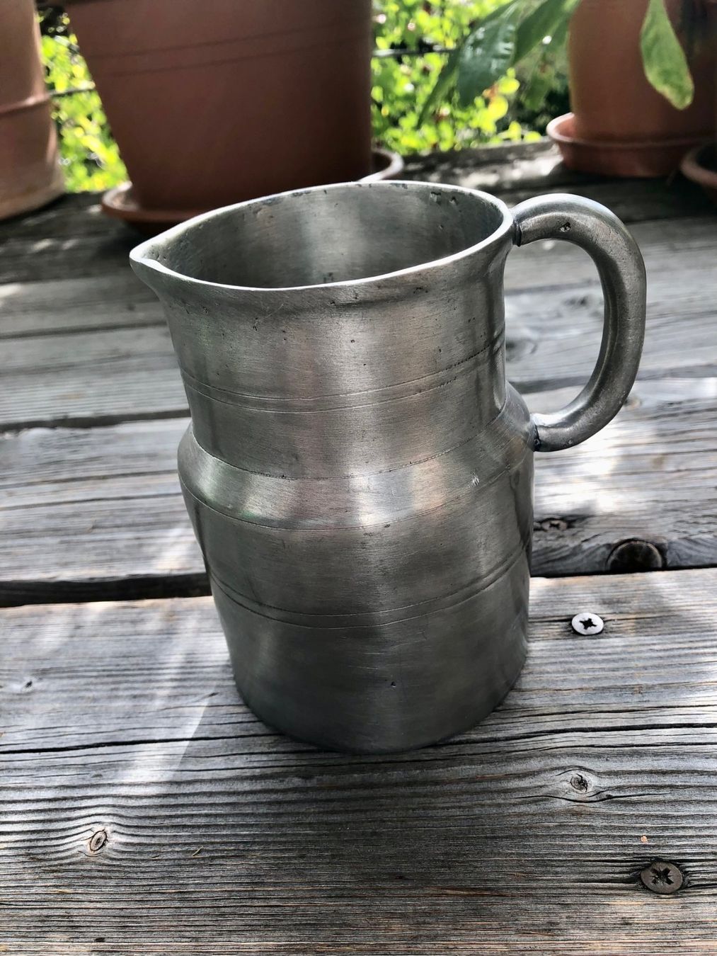 Caraffe: Zinnkrug – Usato da Winterthur venduto da Barunggeli