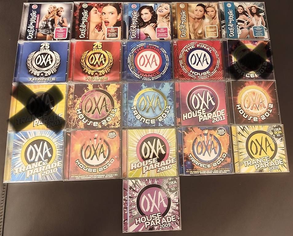 CD: 19 OXA CDs Sammlung inkl. The Final & 25 Years – Usato da Kaisten venduto da pas_cz9q