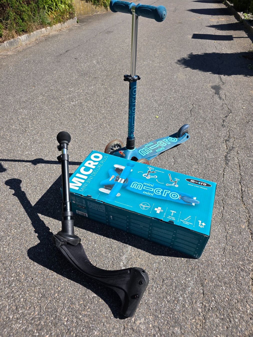 Micro Kickboard: Scooter, Kickboard Mini Micro 3 in 1 Deluxe Plus – D'occasion à Nebikon par Japostyle 1