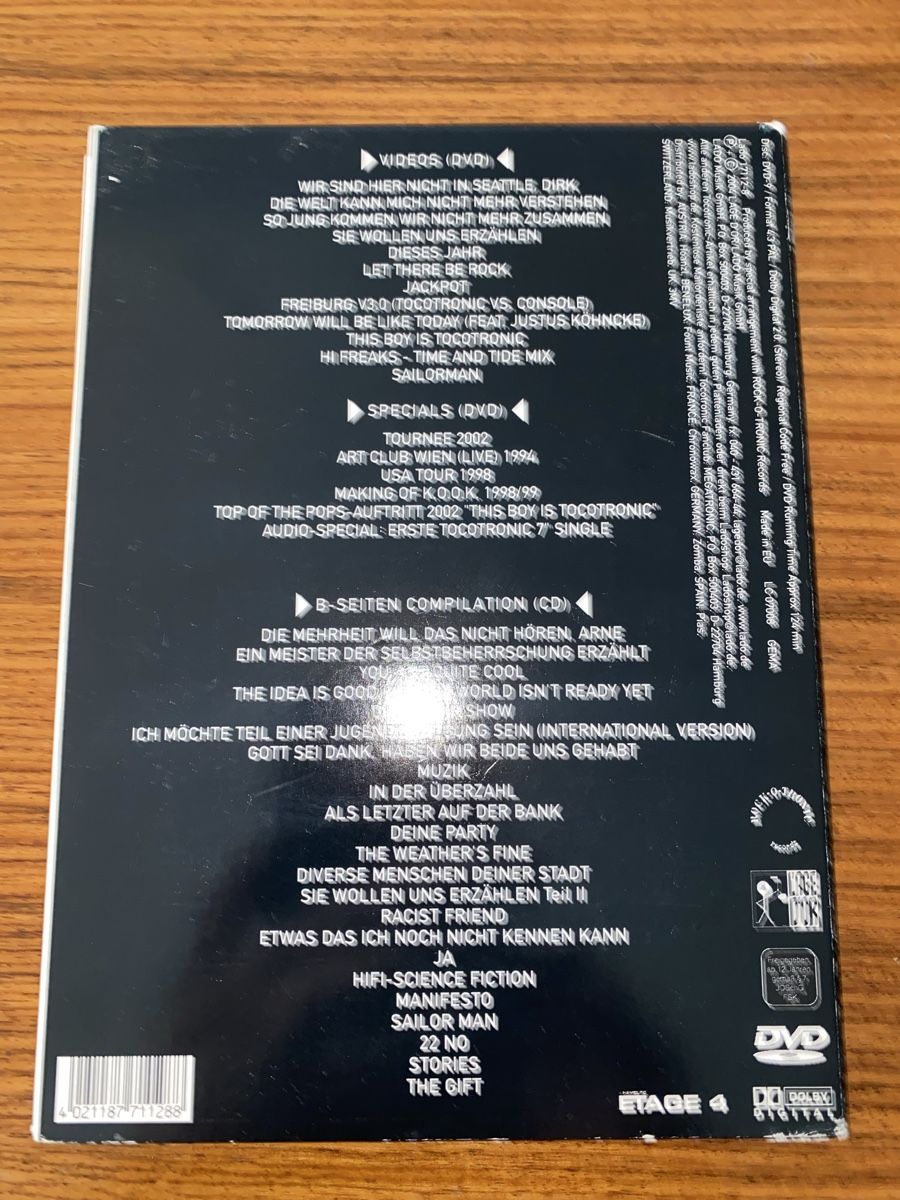 CD: Tocotronic 10th Anniversary - CD & DVD Box-Set – Usato da Rüschlikon venduto da Granulat204 1