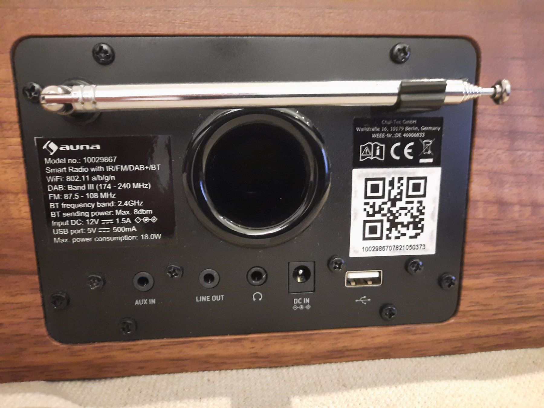 Radio: Auna Connect 120 / Model-no. 10029867 – Usato da Reinach BL venduto da Yellsu 4