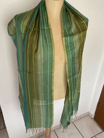 Fatamorgana Seidenschal 85% Silk 15% Baumwolle