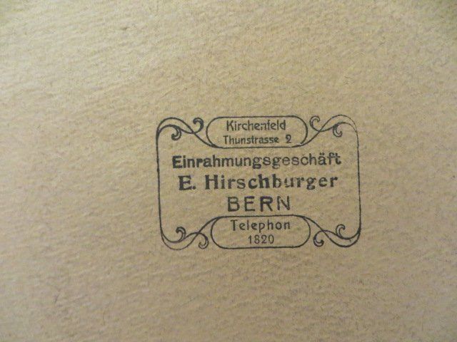 Foto & Immagini: HERZIGES WINTERBILD SIGNIERT "M. MESSERLI 1926" – Usato da Erlen venduto da urwa01 6