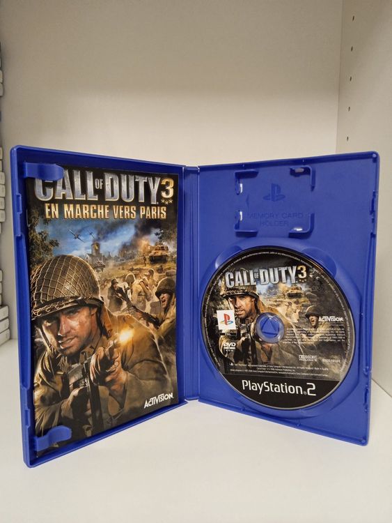 Call of Duty 3 : En Marche Vers Paris - Jeu PS2 - Complet