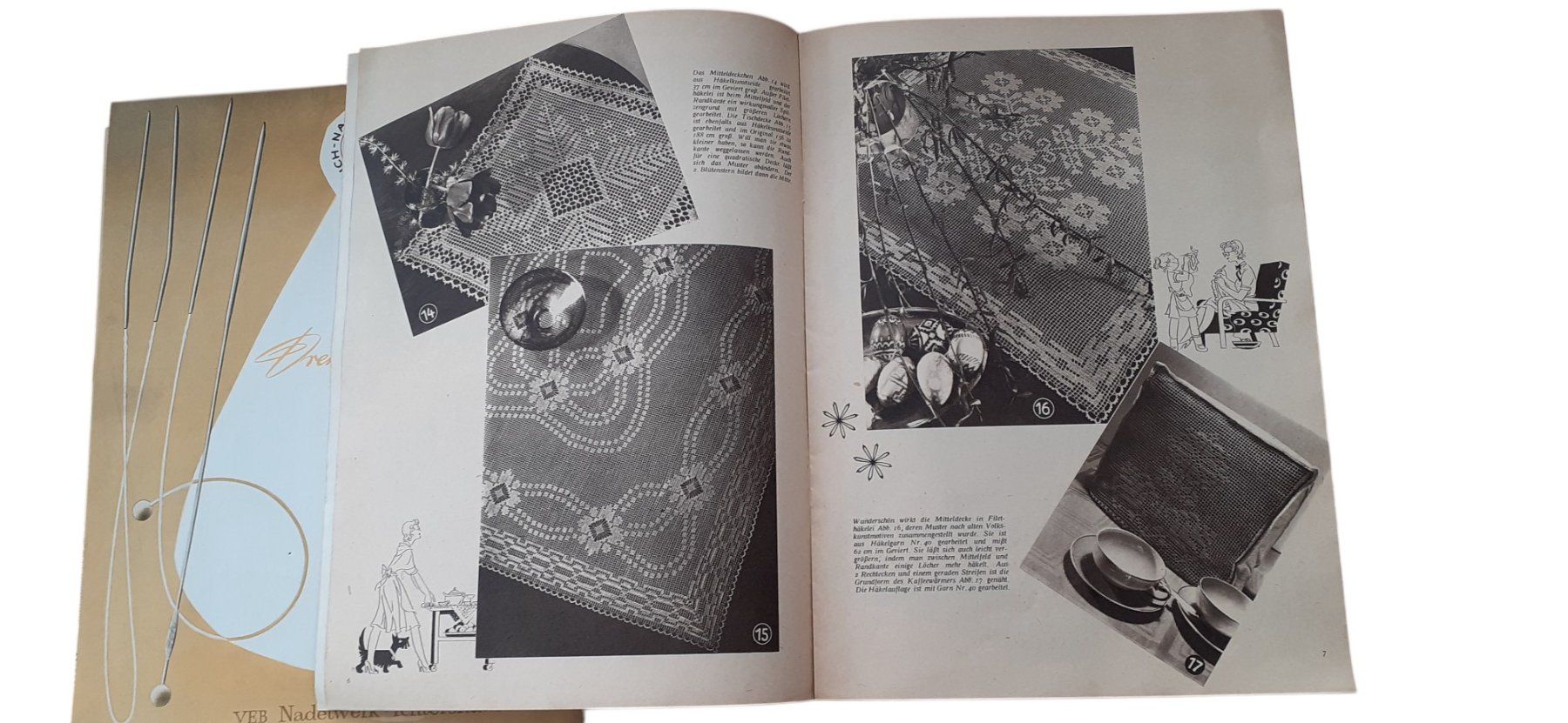 Zeitschriften & Magazine: Kunststrickeln Häkeln - 2 Hefte 1950er – Gebraucht aus Mörschwil von lindaswunderkiste 4