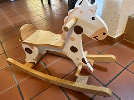 Schaukelrössli aus Holz