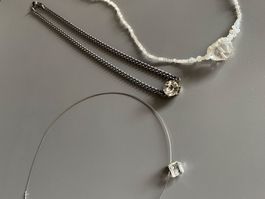 Modeschmuck: Halskette mit Steinen, 3er Set (Damen)
