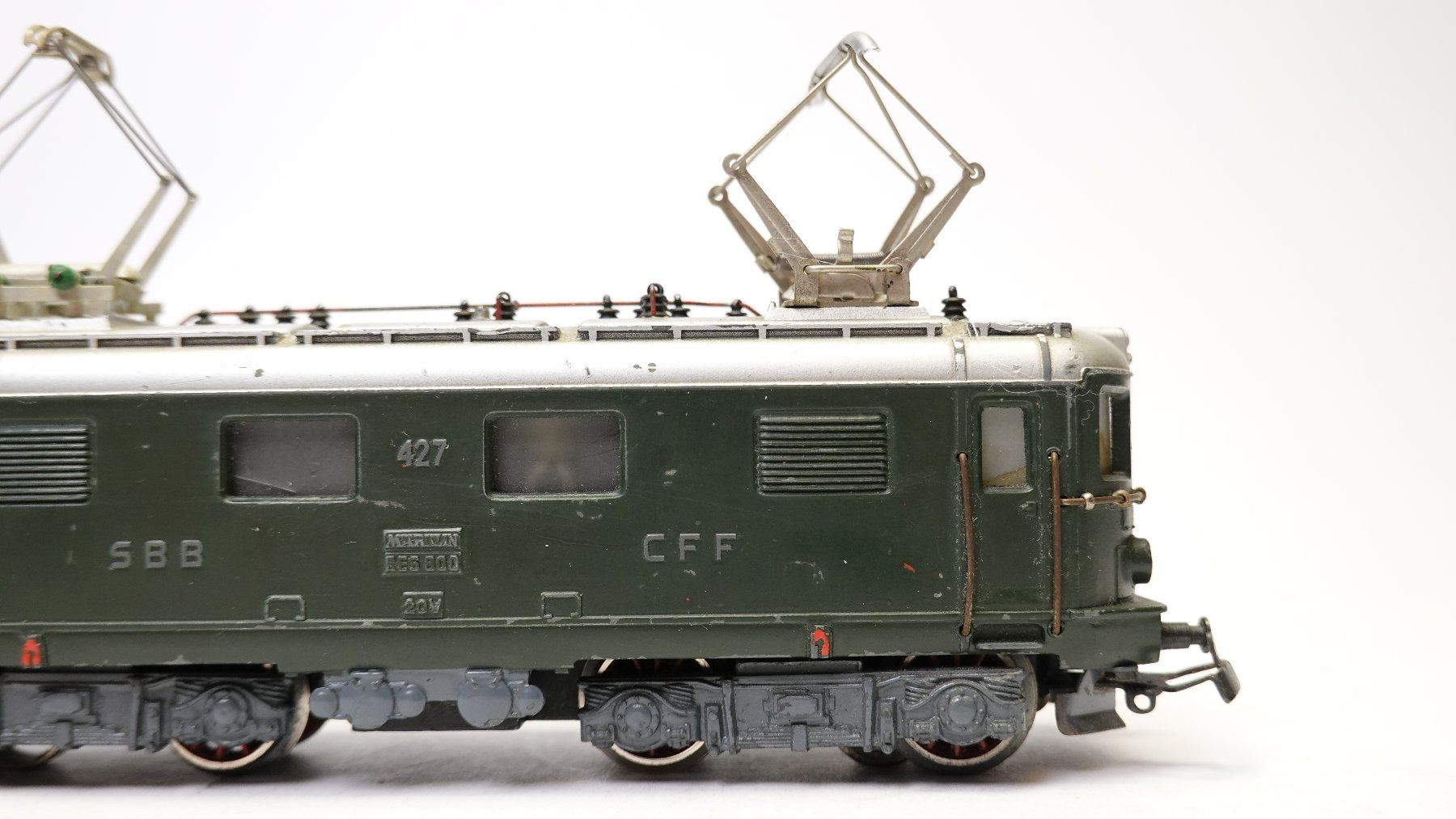 Märklin Modellini di ferrovie: e6 Märklin 800 RES 800 SBB Re 4/4 E-Lok – Usato da Thun venduto da evinka_gmbh 8