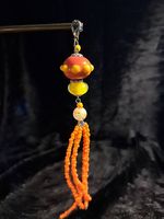 Anhänger Orange Gelb