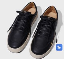 Sneakers Osklen homme cuir noir neuf avec étiquettes 42