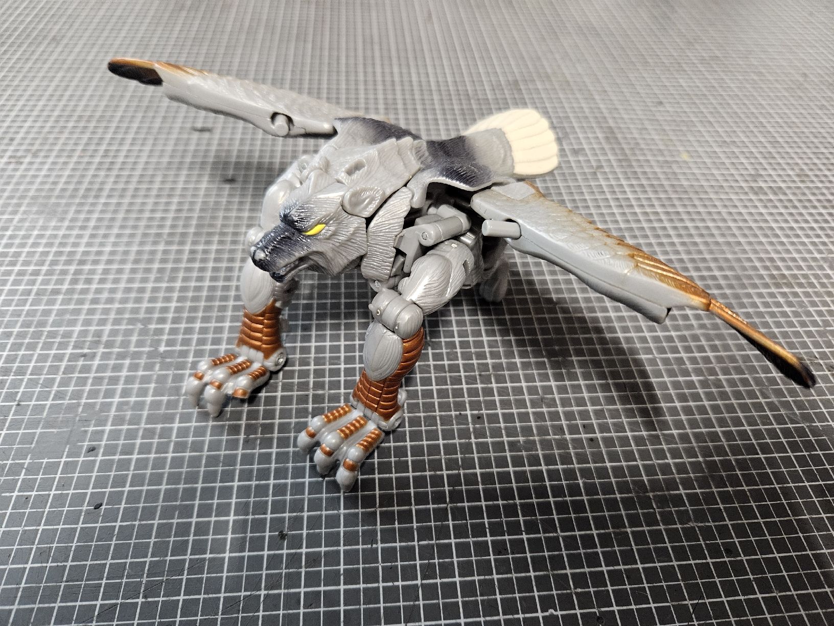 Statuette: Transformers Beast Wars Silberbolt 1998 Fuzor – Usato da Sarnen venduto da rockola02