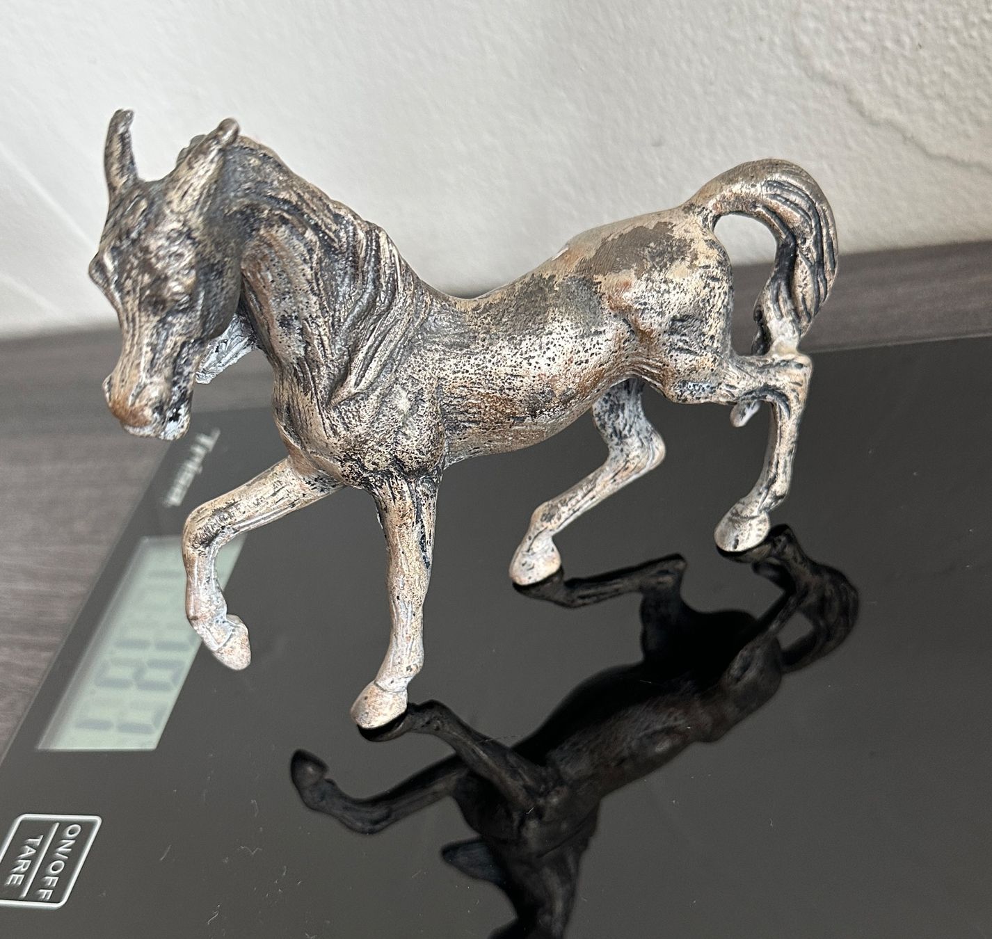 Statuette: Metallpferd Pferd 796 Gramm – Usato da Zürich venduto da brazerola 3