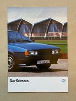 VW SCIROCCO – ORIGINALPROSPEKT von 1986