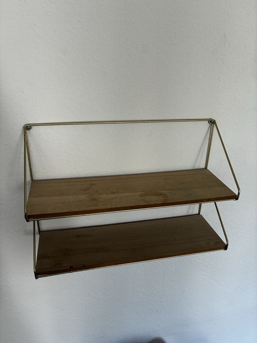 Scaffali: Wandregal Holz, golden – Usato da Zürich venduto da j.v.