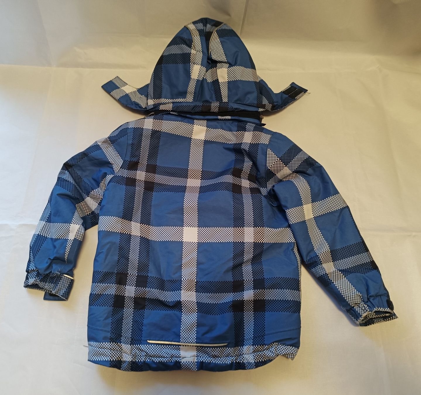 Tchibo Giacche & Cappotti: Tchibo Winterjacke Gr 98/104 Junge blau kariert – Usato da Oberhofen Thun'see venduto da cri_6md2 3
