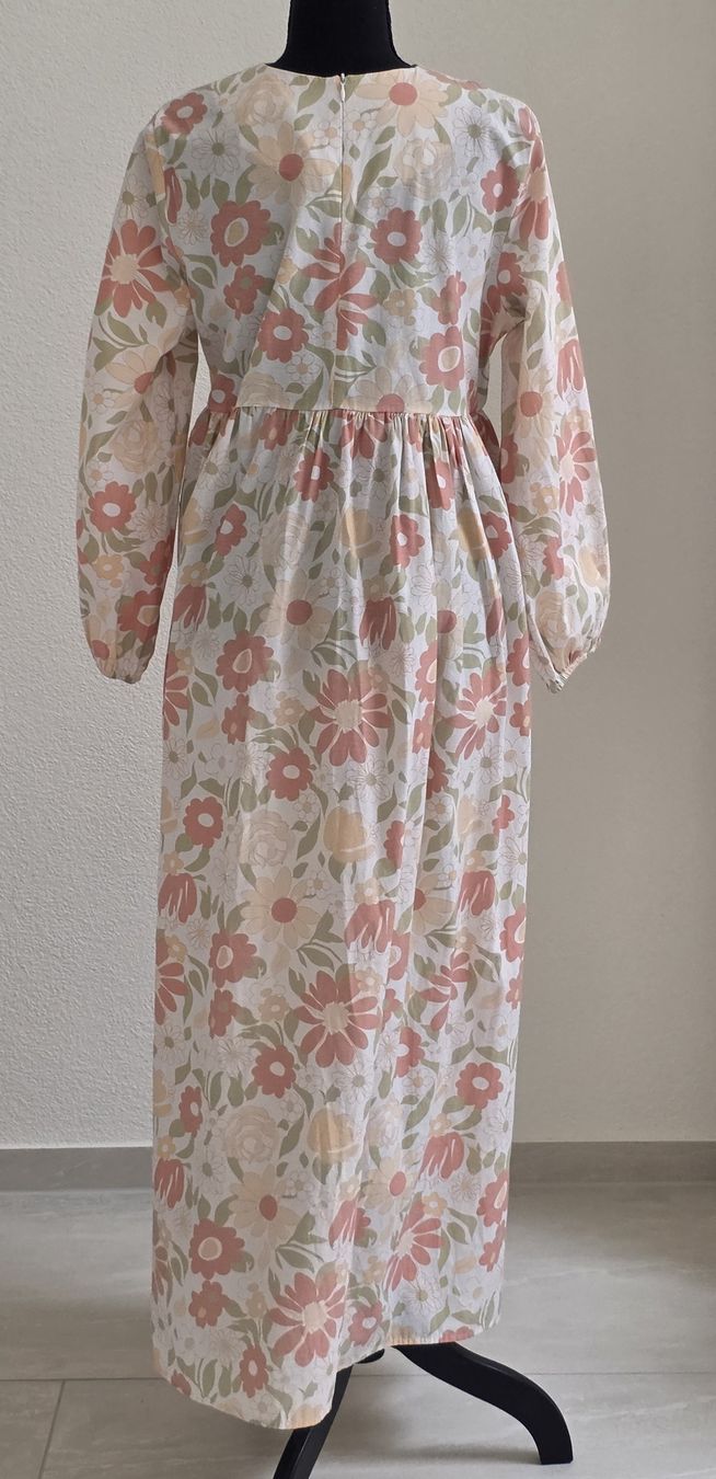 Kleider: Kleid MANUKA Blumenmuster langarm Grösse M/L  – Neu (gemäss Beschreibung) aus Rheinsulz von Gilea 4