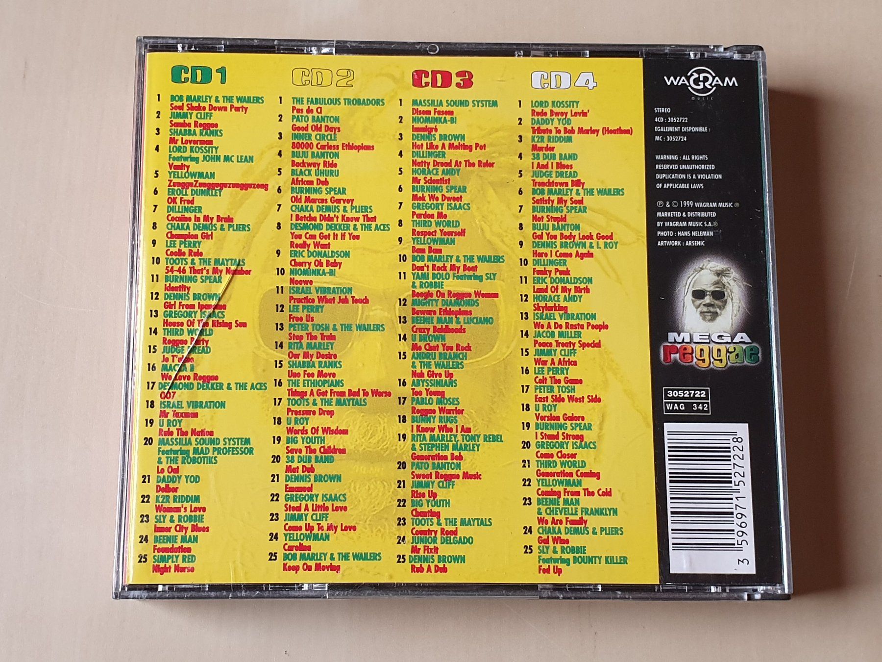 CDs: Mega Reggae – D'occasion à Stansstad par collectorsshop 1