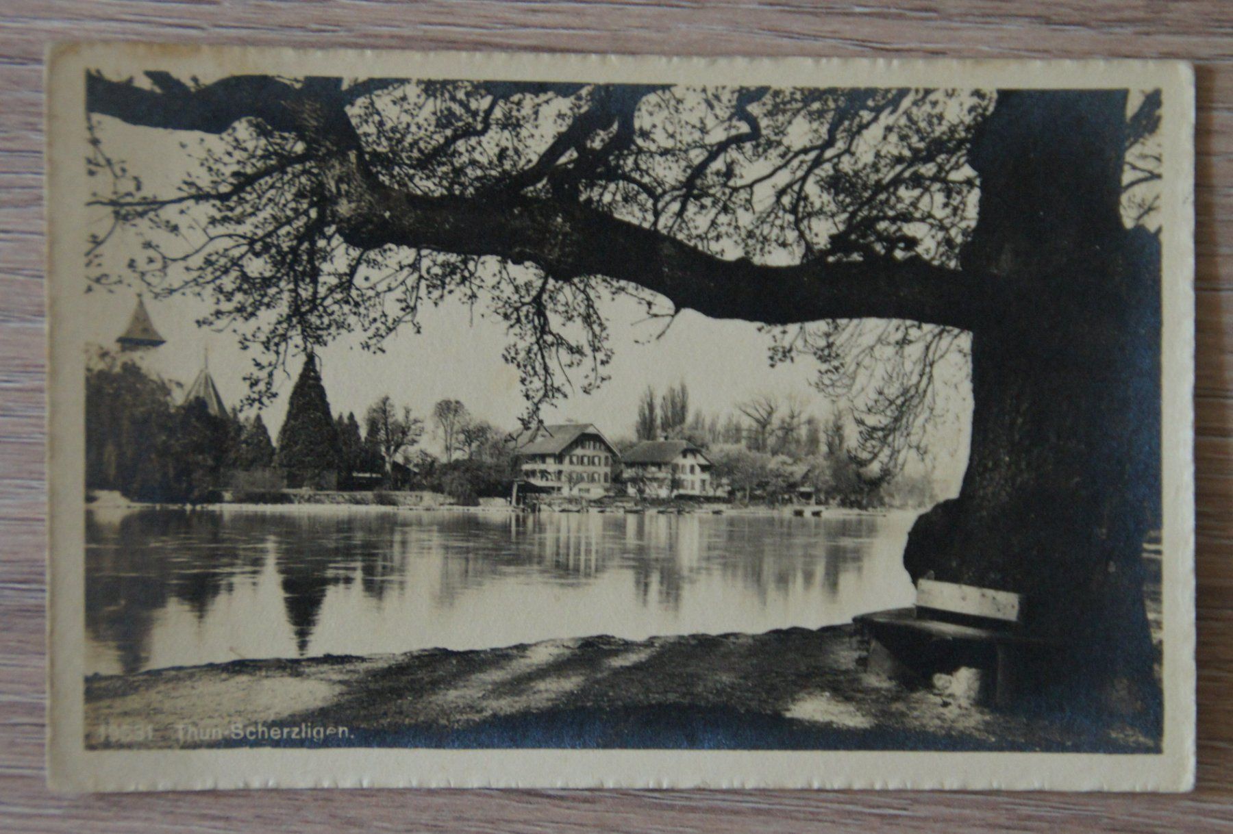 Cartoline postali: Thun-Scherzligen, 1911 – Usato da St. Margrethen SG venduto da maege07