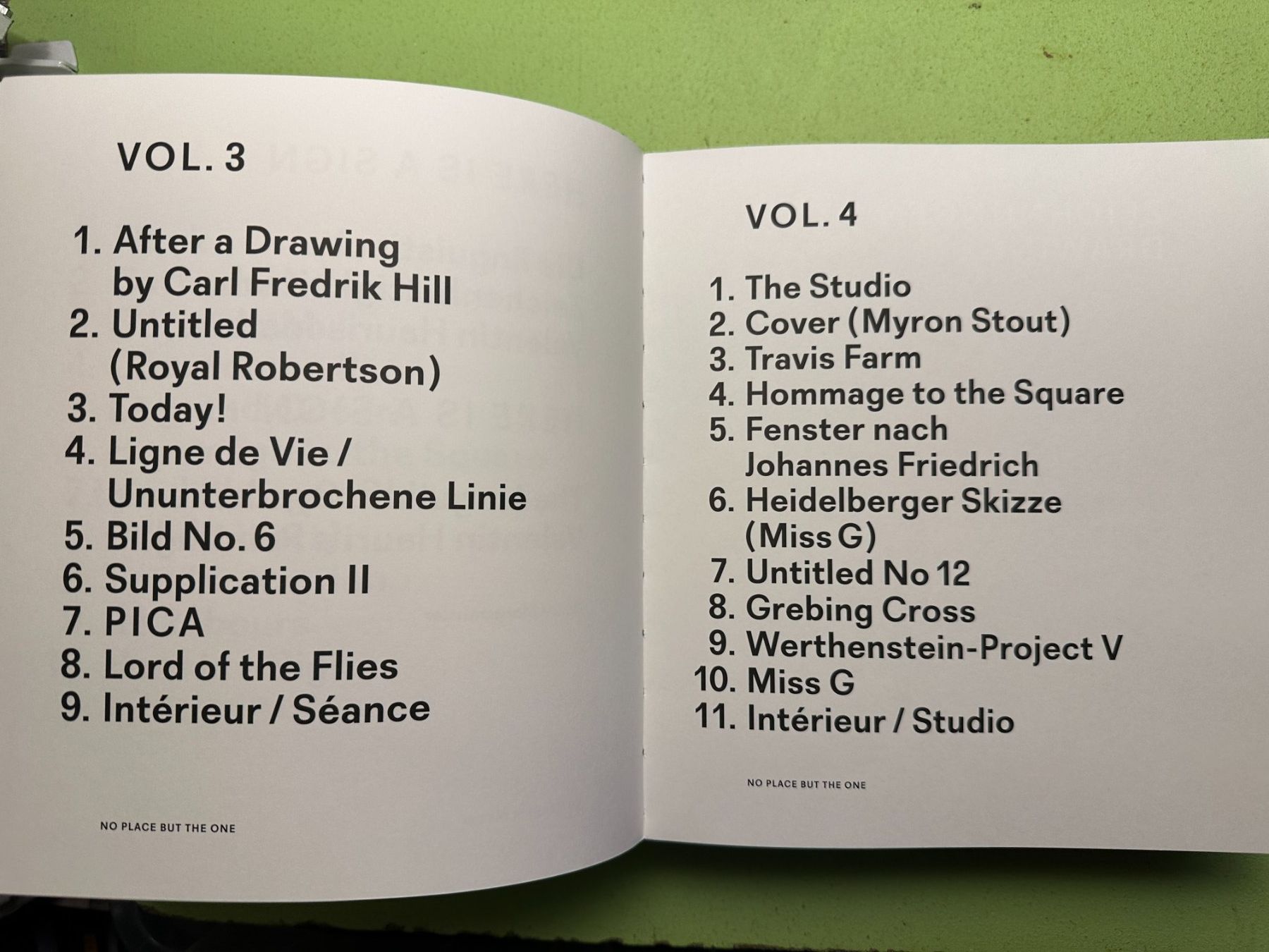 Livres: Valentin Hauri: No Place but the One. d/e. – D'occasion à Zürich par allp 2
