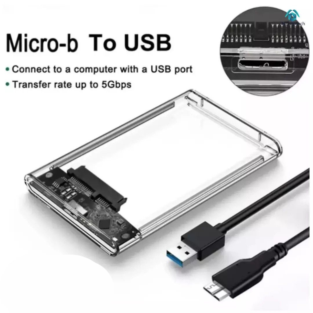 Unità & Adattatore: USB 3.1 2,5" Festplatten Externes Gehäuse  SATA SSD HDD – Nuovo (secondo la descrizione) da Kirchdorf AG venduto da csnmclub