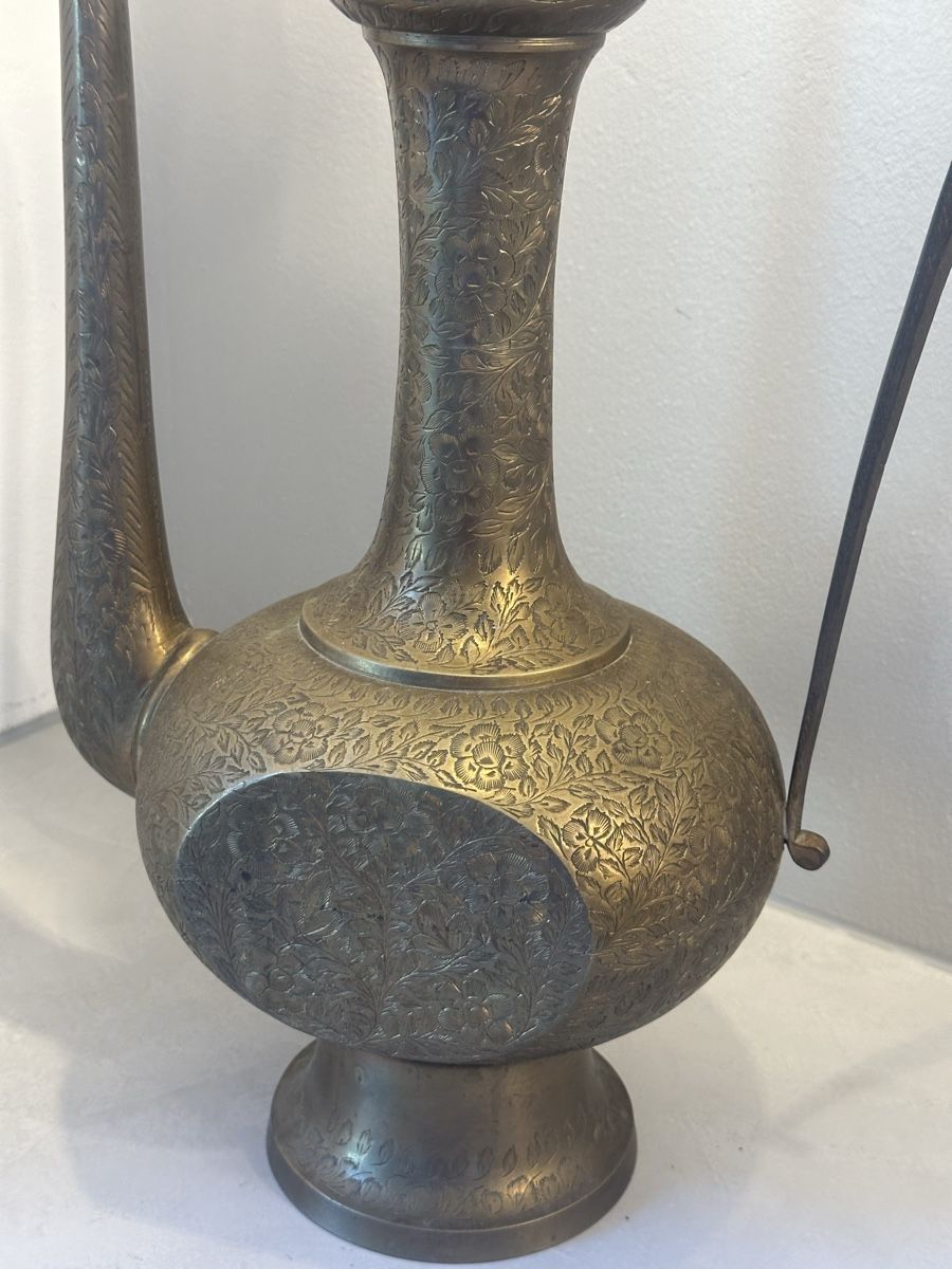 Caraffe: 65cm Messingkanne / Ewer  handgraviert – Usato da Nebikon venduto da Vanessa2003 3
