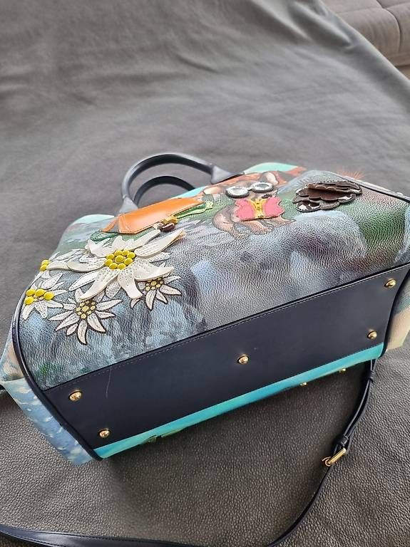 Borse: Handtasche exklusiv einzigartig Hundemotive 3D – Usato da Ostermundigen venduto da d-p73 3