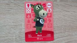 Animal Crossing amiibo Karte, Buck / Rudi, Nr. 268