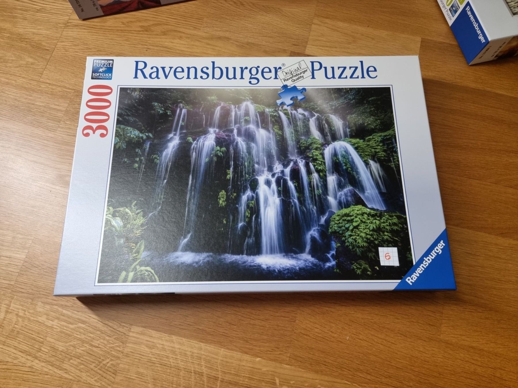 Ravensburger Puzzle: 3000 Ravensburger Puzzle "Wasserfall auf Bali" – Usato da St. Gallen venduto da Jael0123
