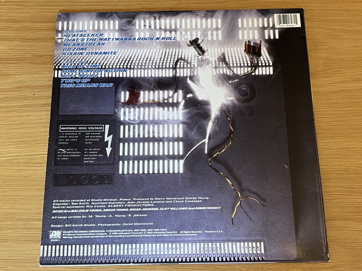 Dischi in vinile: AC/DC Blow up your Video Lp USA – Usato da Basel venduto da Vinyloase 1