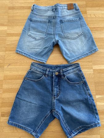 Pomp de Lux Sweat Denim Shorts