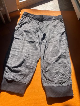 Damen Hose MbyM kariert grau Grösse 38 gebraucht