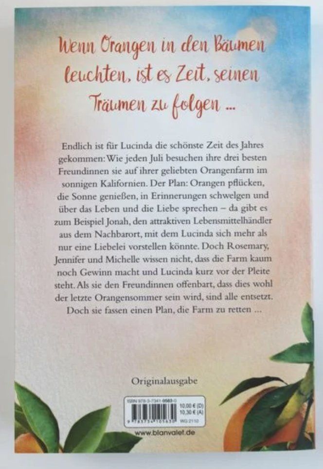Bücher: Orangenträume ROMAN – Neu (gemäss Beschreibung) aus Frauenfeld von SCHATZtruhe_369 1