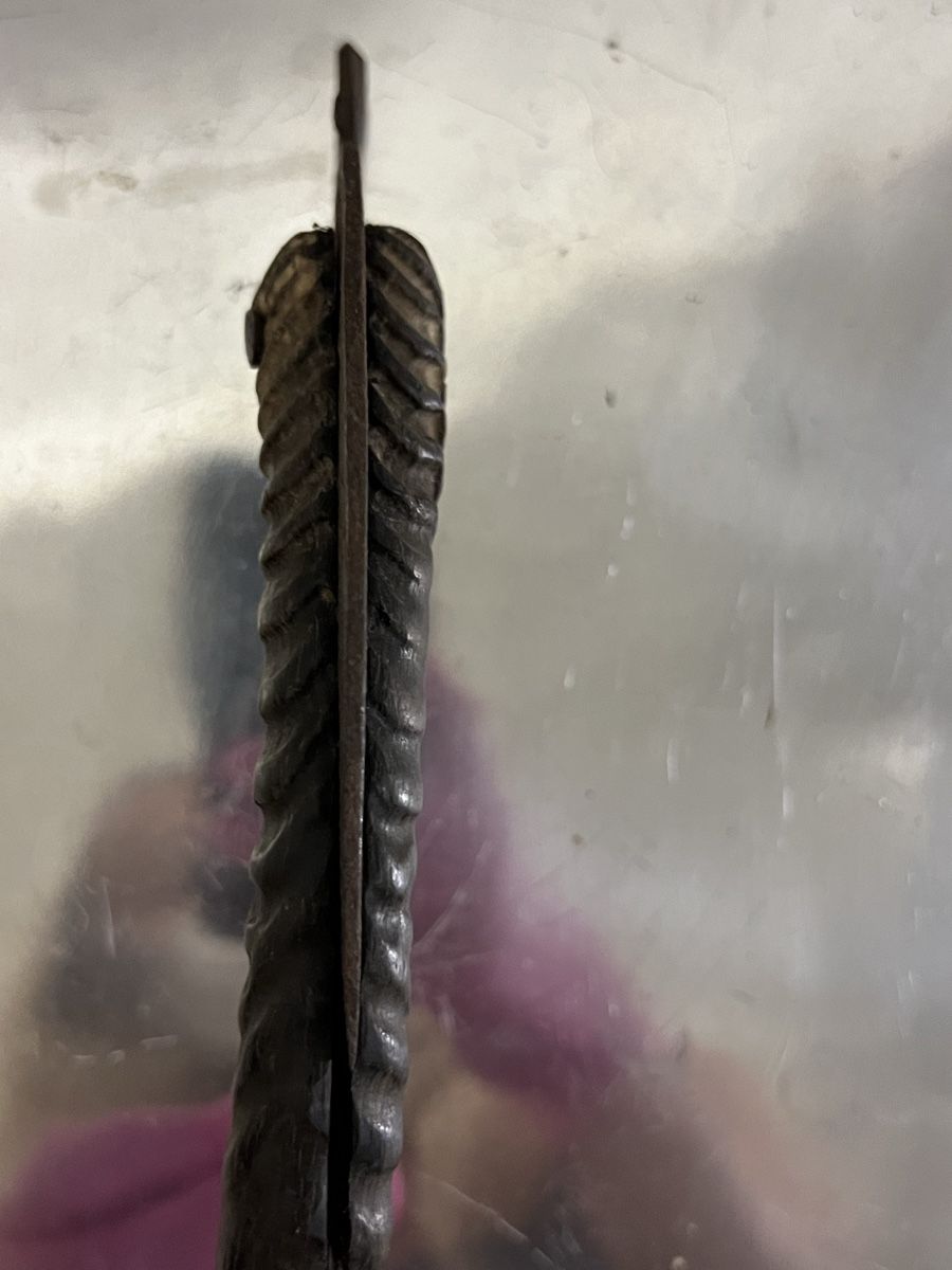 Accessori: Altes Jagdmesser mit Horn Griff ca 25cm"}," – Usato da Zürich venduto da Privat_13 3