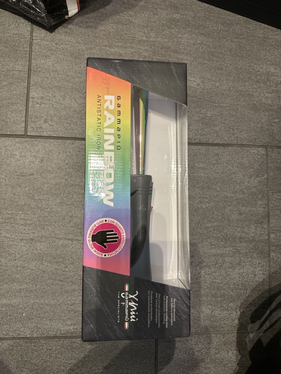 Lockenstäbe & Haarglätter: Gammapiu Rainbow Lockenstab neu mit Zubehoer – Neu und originalverpackt aus Neuenhof von Rocadee
