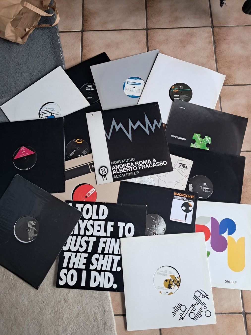 Dischi in vinile: Vinyl Set Techno Minimal – Usato da Biberstein venduto da precious010
