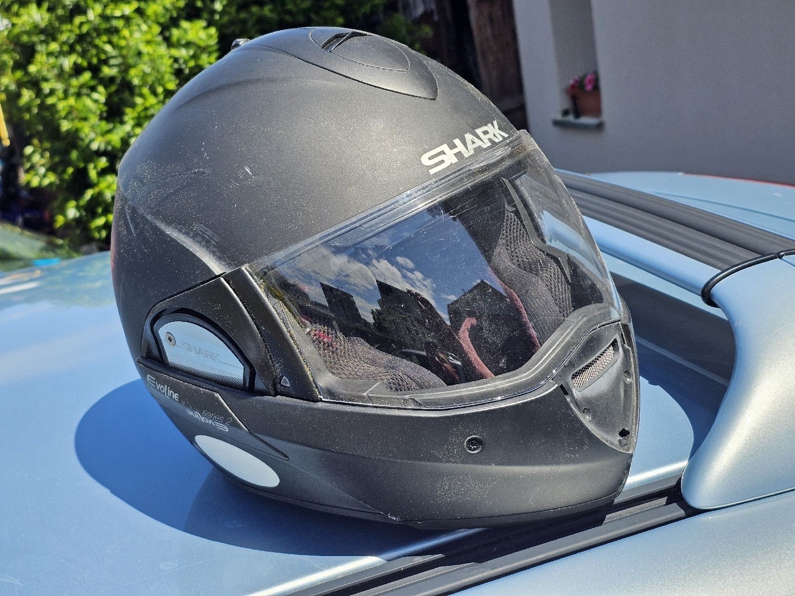 Caschi & visiere: Casque modulable Shark Evoline série 2 XL noir, – Usato da Bulle venduto da Bflowx