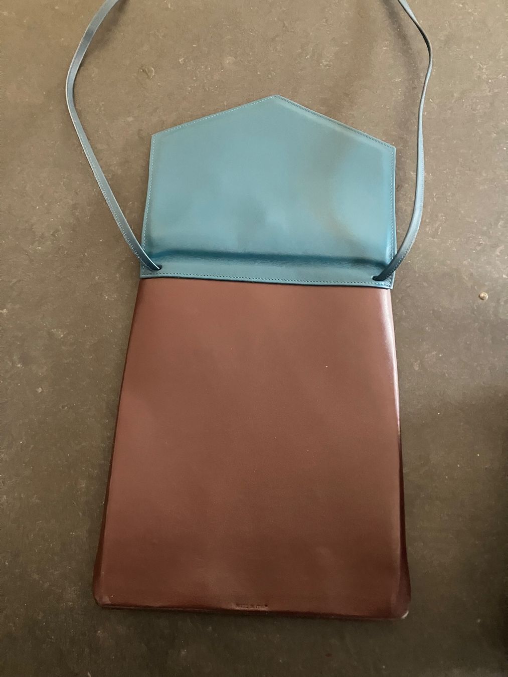 Borse da donna: Hester van Eeghen Amsterdam Designer-Ledertasche geometrisch – Usato da Zürich venduto da Idbiw 9
