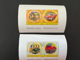 Sharjah Mercedes + Cadillac Block **  Luxus (B687)