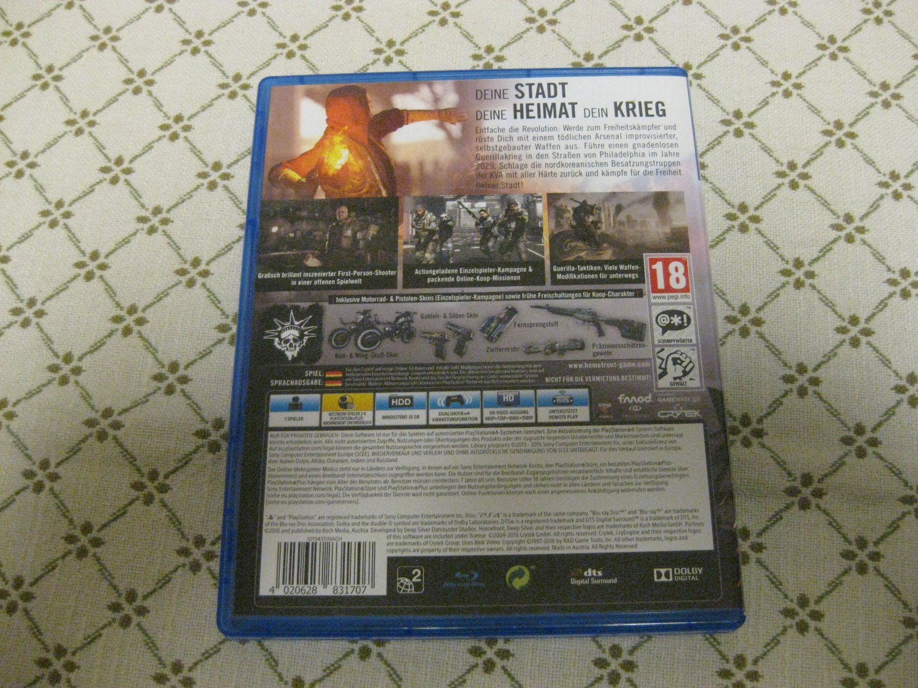 Sonic Spiele: PS4 HOMEFRONT THE REVOLUTION – Gebraucht aus Münchenbuchsee von neuwertig-gespart 4