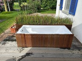Badewanne für den Garten