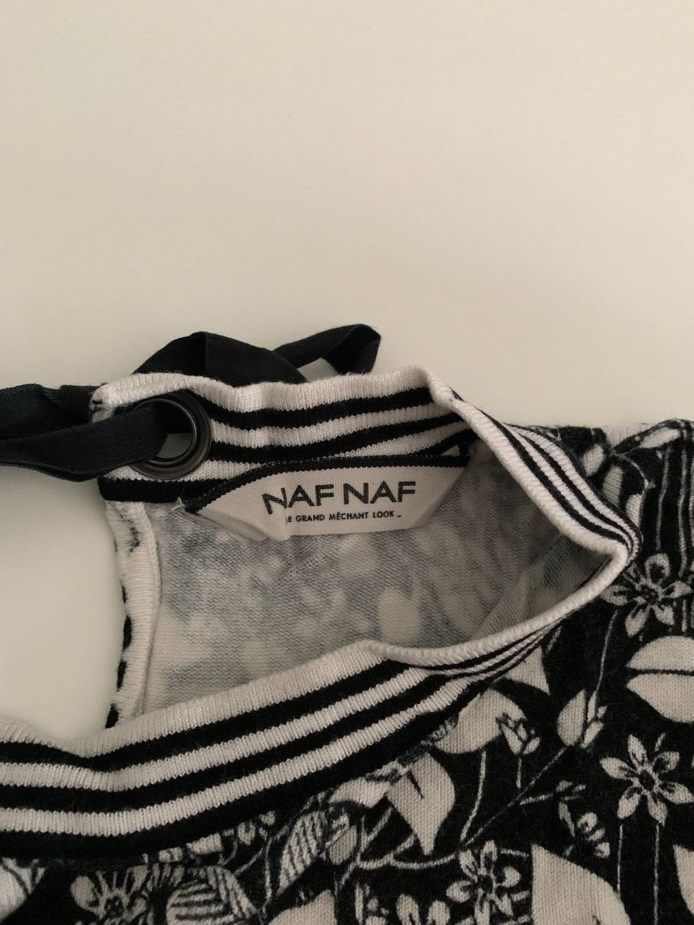 Nafnaf Maglioni & Felpe: NAF NAF - Pullover schwarz-weiss XS – Usato da Zürich venduto da Diazaio 3