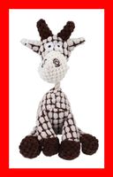 Hundespielzeug Kauspielzeug Giraffe Tier Plüschtier Dog