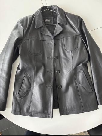 Auluna Lederjacke, Schwarz, Gr. 40, Top Zustand!