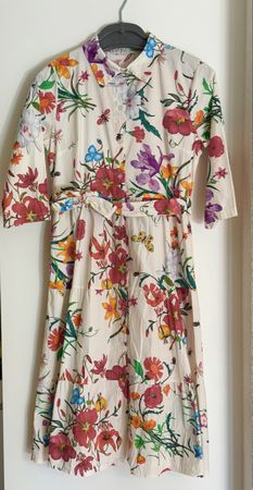 Sommerkleid floral, Grösse 3, made in Italia(Gucci style)