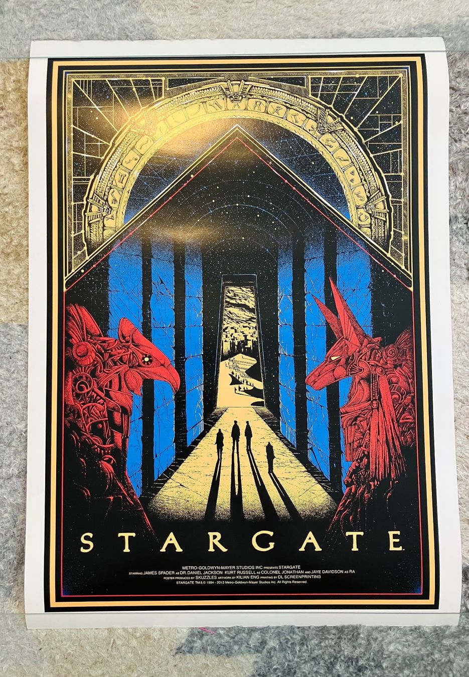 Foto & Immagini: STARGATE Filmposter, Sci-Fi Art-Print, Kult – Nuovo (secondo la descrizione) da Gossau ZH venduto da whysoserious
