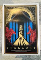 STARGATE Filmposter, Sci-Fi Art-Print, Kult