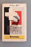 Catalogue 20ème salon de l'automobile Genève 1950
