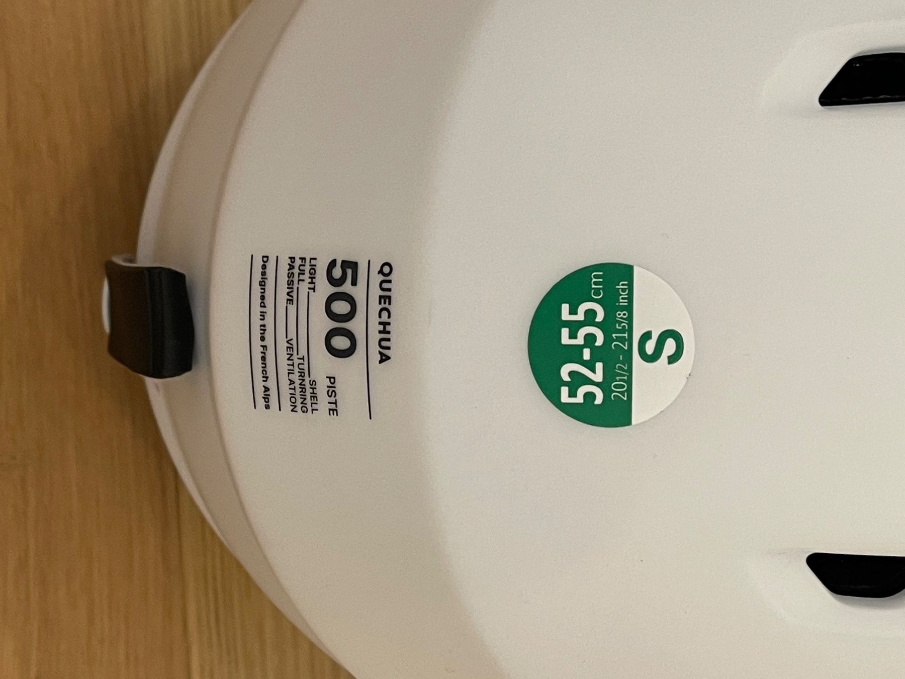 Decathlon Caschi: Neuwertiger weisser Skihelm, Decathlon, Grösse S – Nuovo e nell'imballaggio originale da Zofingen venduto da leajloretz 3
